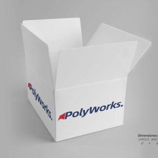 Polypropylene Box 6″ × 6″ × 6″