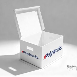 Polypropylene Box 6″ × 6″ × 4″