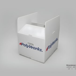 Polypropylene Box 14″ × 14″ × 14″