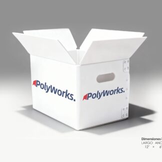 Polypropylene Box 12″ × 6″ × 6″