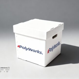 Polypropylene Box 10″ × 10″ × 10″